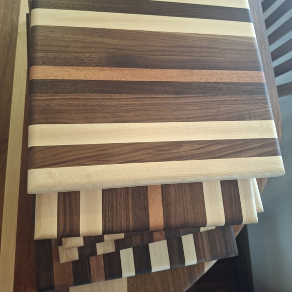 Handmade Wooden Cutting Board - Picture 2 of 3